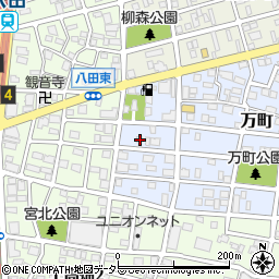 愛知県名古屋市中川区万町2506周辺の地図