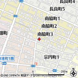 愛知県名古屋市中川区南脇町3丁目72周辺の地図