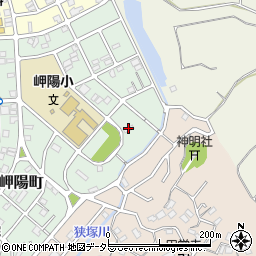 新宿荘周辺の地図