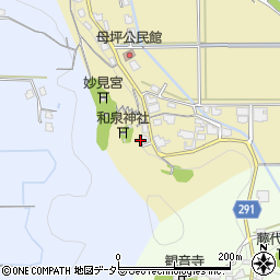 兵庫県丹波市柏原町母坪115周辺の地図