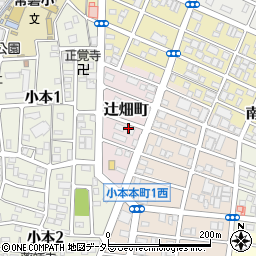 愛知県名古屋市中川区辻畑町周辺の地図