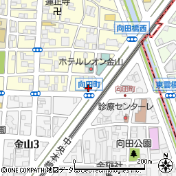 長浜ラーメンまき 平和店周辺の地図