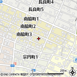 愛知県名古屋市中川区南脇町3丁目26周辺の地図