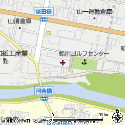 鈴与株式会社　富士支店・鈴川物流センター周辺の地図