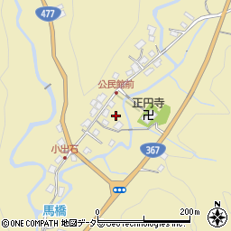 〒601-1234 京都府京都市左京区大原小出石町の地図