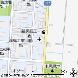 ピジョンホームプロダクツ富士第２工場周辺の地図