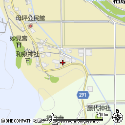 兵庫県丹波市柏原町母坪106周辺の地図