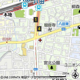 株式会社百五銀行　八田パーソナルプラザ周辺の地図