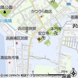 本朝寺周辺の地図