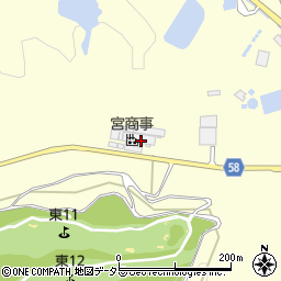 宮商事株式会社　豊田工場周辺の地図