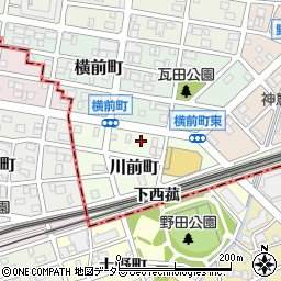 愛知県名古屋市中村区川前町515周辺の地図