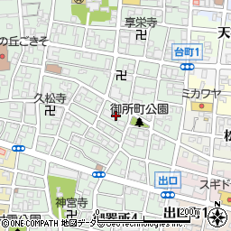 愛知県名古屋市昭和区御器所3丁目23周辺の地図