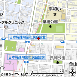 Coffee＆Sandwich コンパル KONPARU 平和店周辺の地図