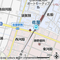 愛知県愛西市須依町喜之助2121周辺の地図