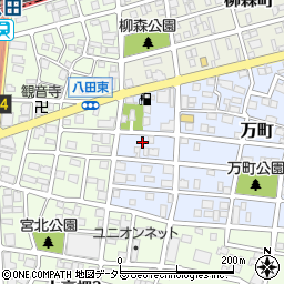 愛知県名古屋市中川区万町2512周辺の地図