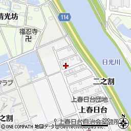 愛知県津島市鹿伏兎町上郷65周辺の地図