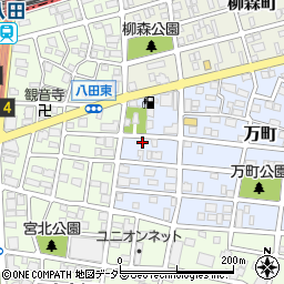 愛知県名古屋市中川区万町2511周辺の地図