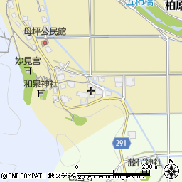 兵庫県丹波市柏原町母坪100周辺の地図