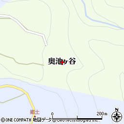 静岡県静岡市葵区奥池ヶ谷周辺の地図