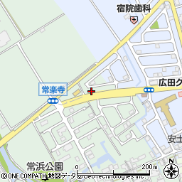 滋賀県近江八幡市安土町常楽寺1987-19周辺の地図