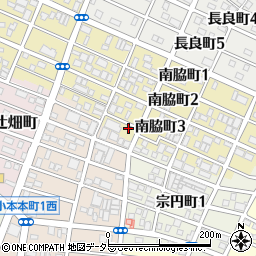 愛知県名古屋市中川区南脇町3丁目70周辺の地図
