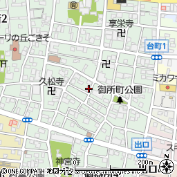 愛知県名古屋市昭和区御器所3丁目20-8周辺の地図