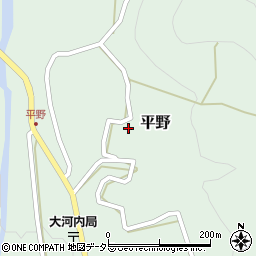 静岡県静岡市葵区平野525周辺の地図