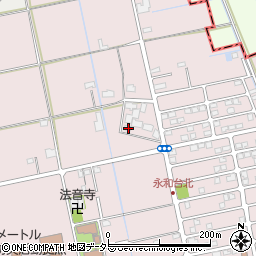愛知県愛西市大井町浦田面223周辺の地図