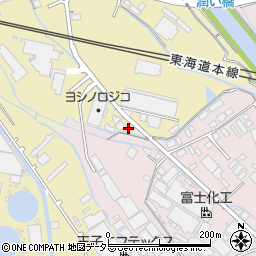 静岡県富士市蓼原747-8周辺の地図
