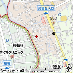 静岡県三島市萩221周辺の地図