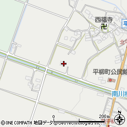 滋賀県東近江市平柳町1642周辺の地図