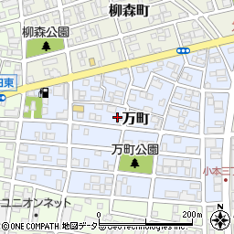 愛知県名古屋市中川区万町2112周辺の地図