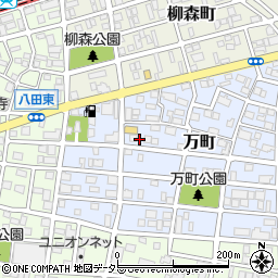 愛知県名古屋市中川区万町2106周辺の地図