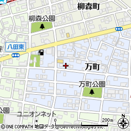 愛知県名古屋市中川区万町2106-1周辺の地図