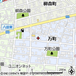 愛知県名古屋市中川区万町2105周辺の地図