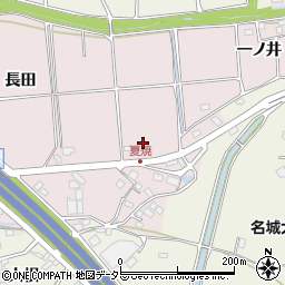 愛知県日進市岩藤町夏焼周辺の地図