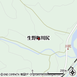 〒679-3332 兵庫県朝来市生野町川尻の地図