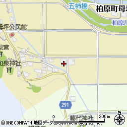 兵庫県丹波市柏原町母坪467-1周辺の地図