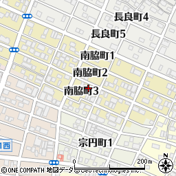 愛知県名古屋市中川区南脇町3丁目21周辺の地図