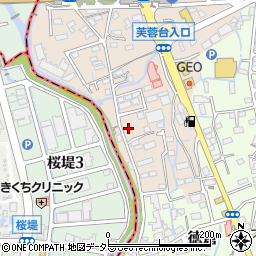 静岡県三島市萩221-2周辺の地図