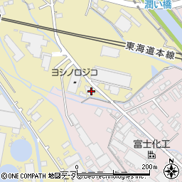 静岡県富士市蓼原747-10周辺の地図