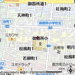 名古屋市立御器所小学校　トワイライトスクール周辺の地図