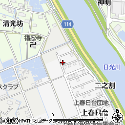 愛知県津島市鹿伏兎町上郷35周辺の地図
