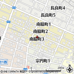 愛知県名古屋市中川区南脇町3丁目19周辺の地図