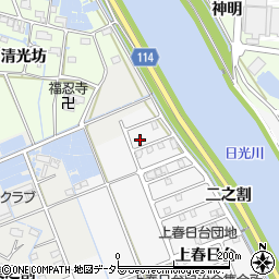 愛知県津島市鹿伏兎町上郷32周辺の地図