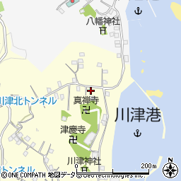 千葉県勝浦市川津1698周辺の地図