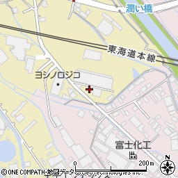 静岡県富士市蓼原747周辺の地図