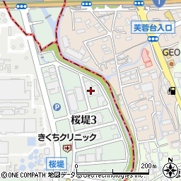 株式会社カワセ　桜堤工場周辺の地図