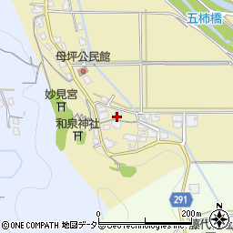 兵庫県丹波市柏原町母坪128周辺の地図