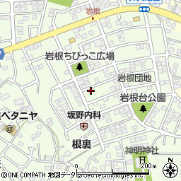 愛知県日進市岩崎町岩根175周辺の地図